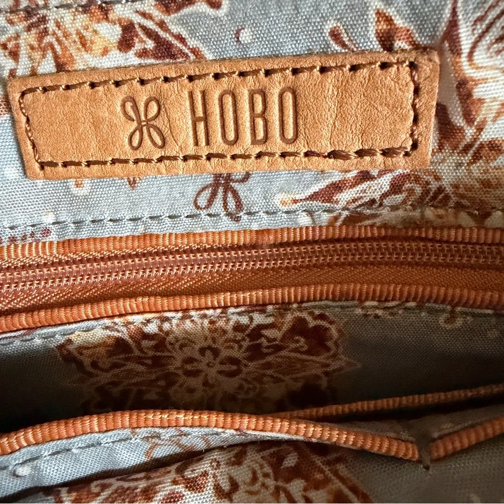 New Hobo International Mission Chocolate Brown Leather Crossbody Bag - Picture 10 of 11